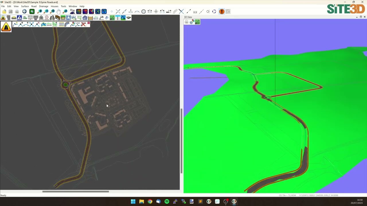 Site3D: Importing ERD Items
