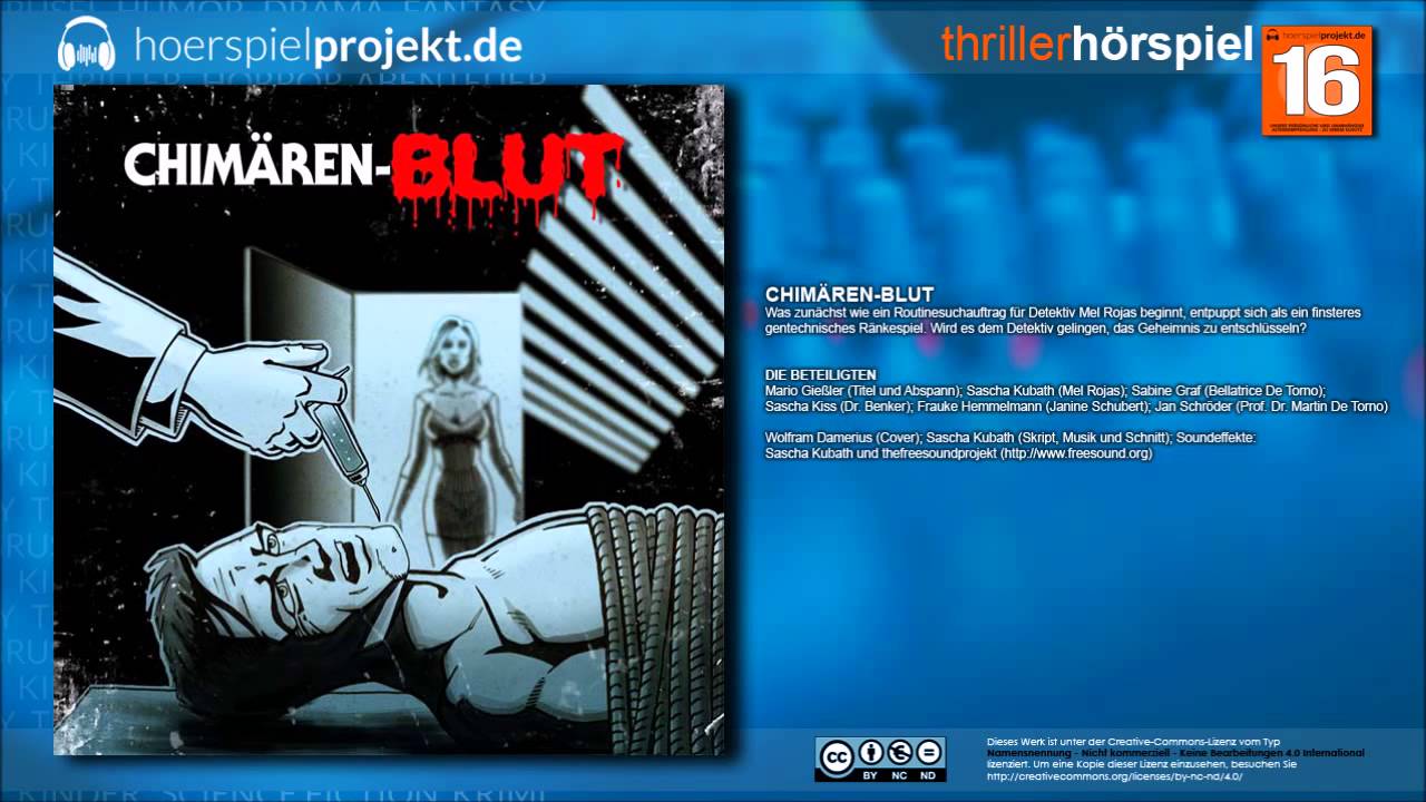 Chim&auml;ren-Blut (Thriller / H&ouml;rspiel / H&ouml;rbuch / Komplett)