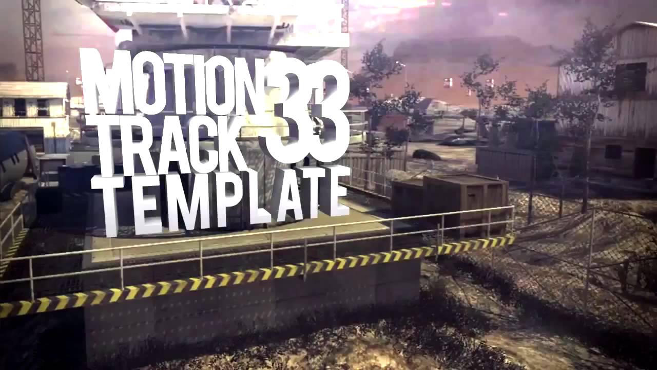 Motion Track Template - 3D - Scrapyard - By hmmMoshi -