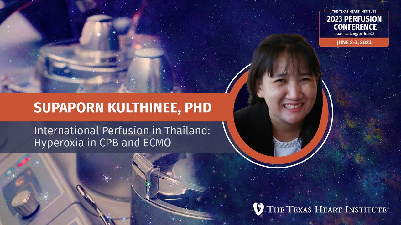 Supaporn Kulthinee, PhD | Hyperoxia in CPB and ECMO
