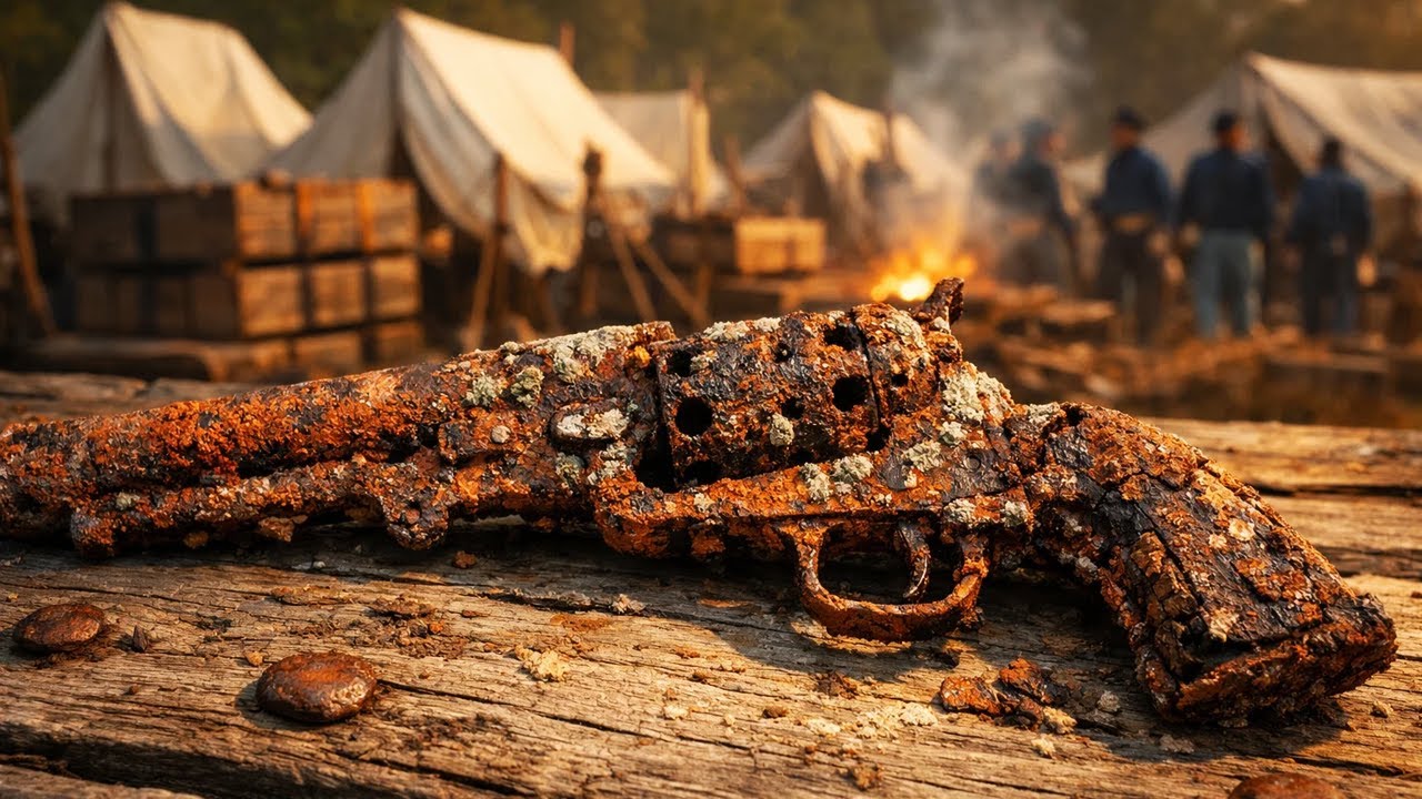 Complete Restoration of a Sherman's Army Revolver