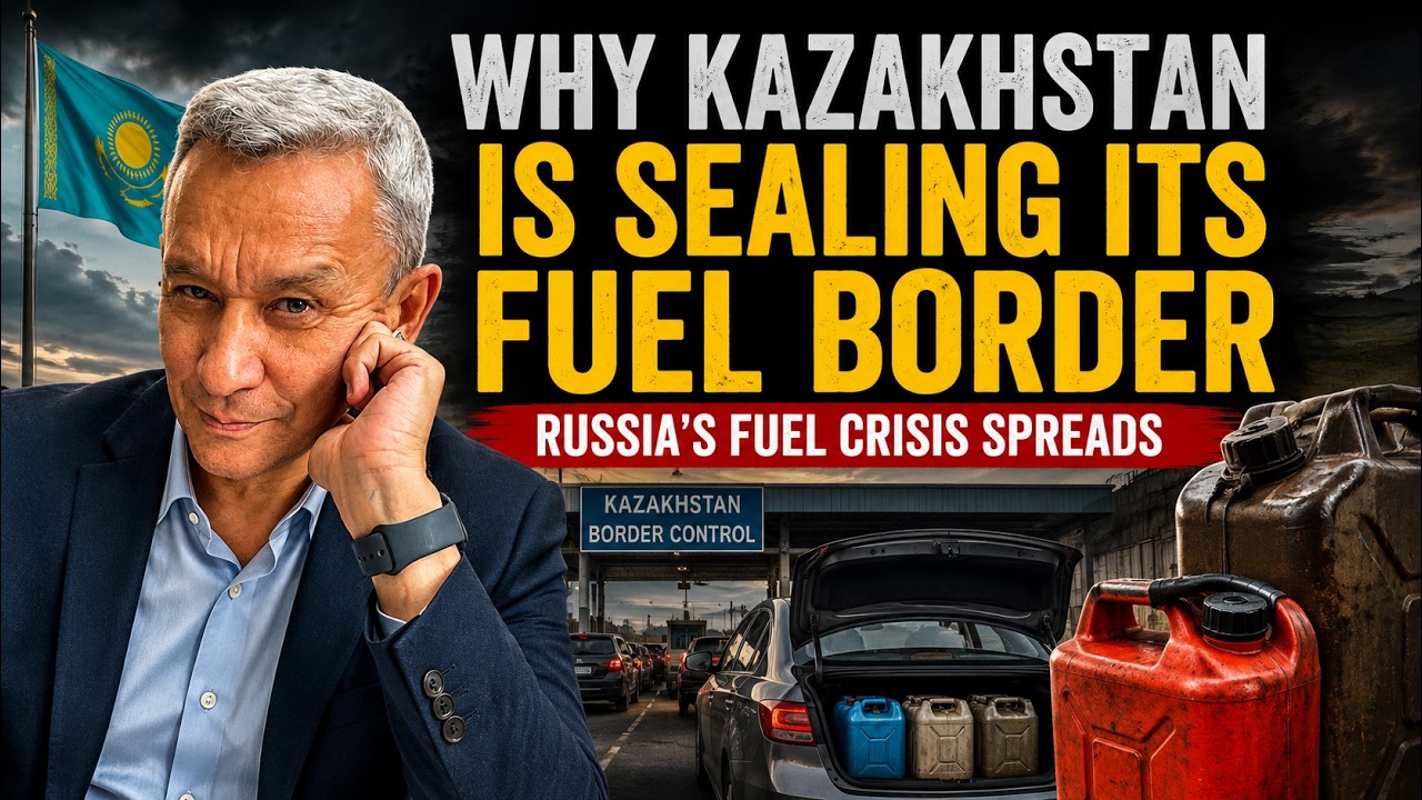 As Ukraine's Drone Attacks On Russian Oil Refineries Go On, Kazakhstan Is Sealing Its Fuel Border