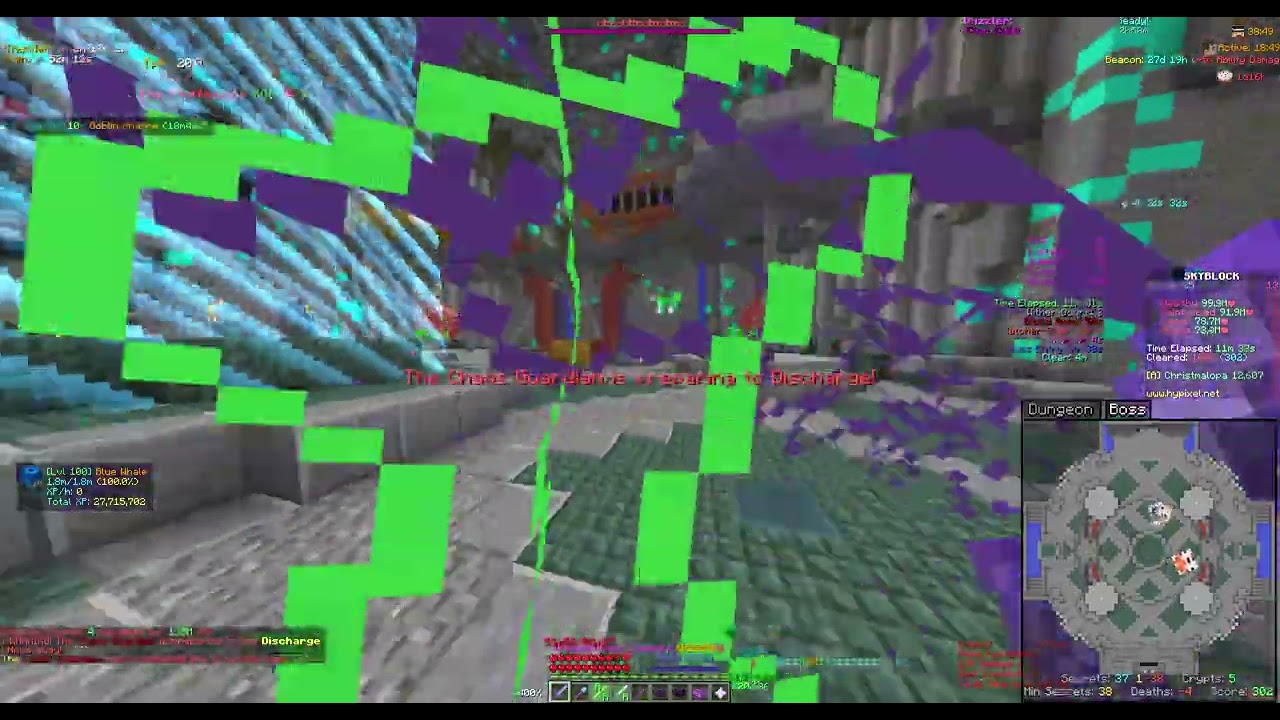 Hypixel Skyblock M3 giga tank, 808 vitality, helping+ messing around
