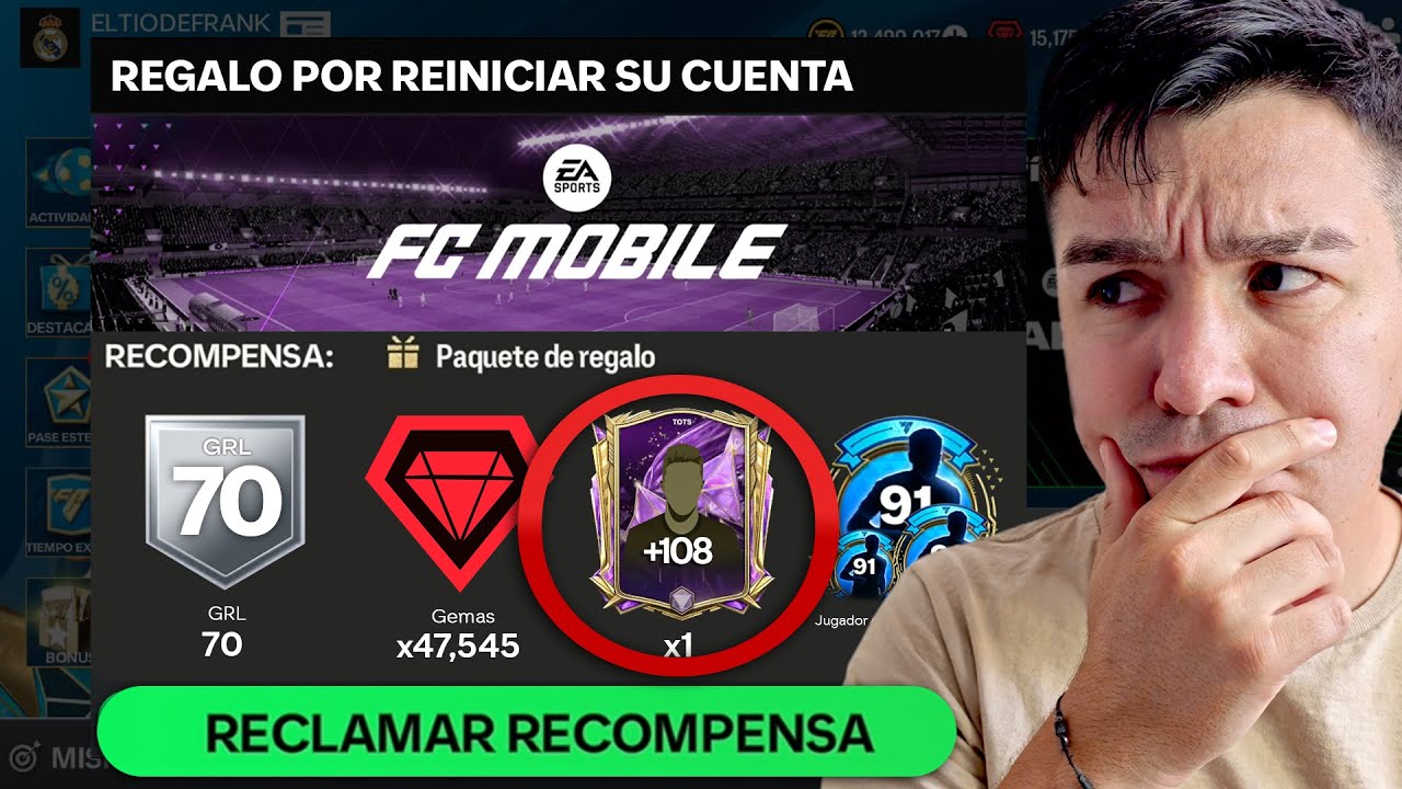 RECLAMÉ un TOTS 108 sin gastar dinero 💲 Reinicie mi cuenta de FC MOBILE #3