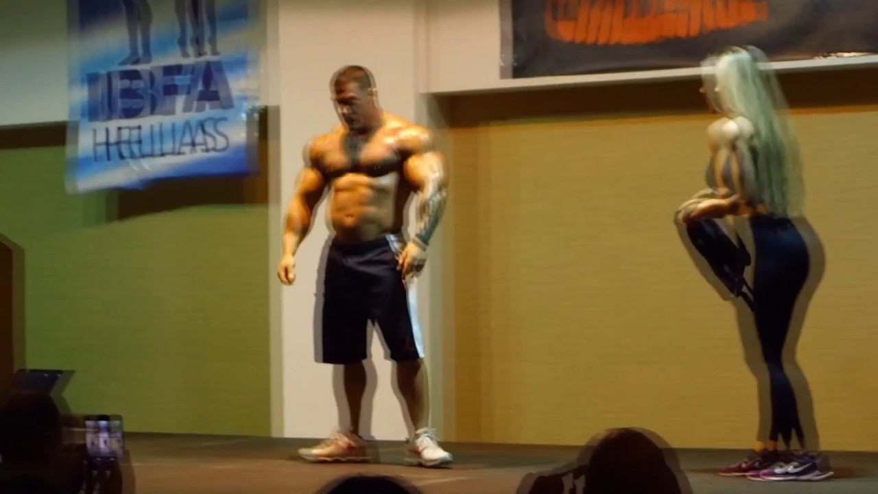 Giannis Alibertis IBFA Guest Posing