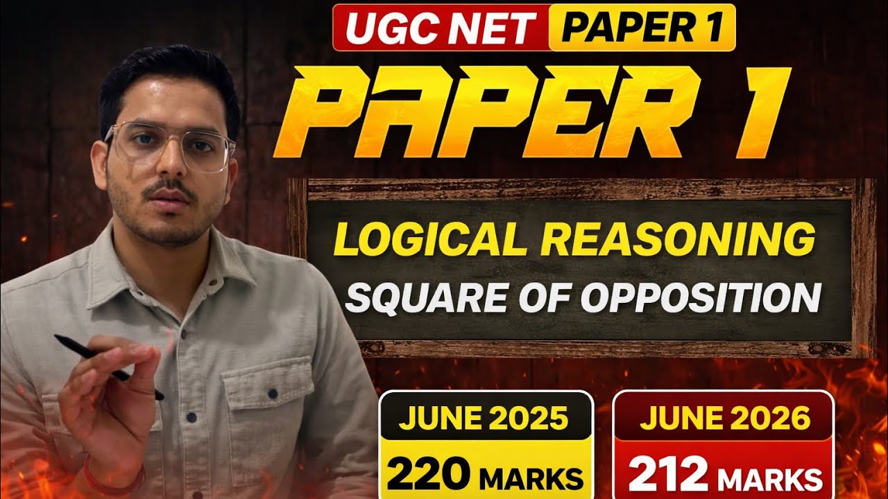 UGC NET Series l Day 4 l Square Of Opposition l 150 days/ 150 topics 📚📖 #ugc #ugcnet #phd #viral