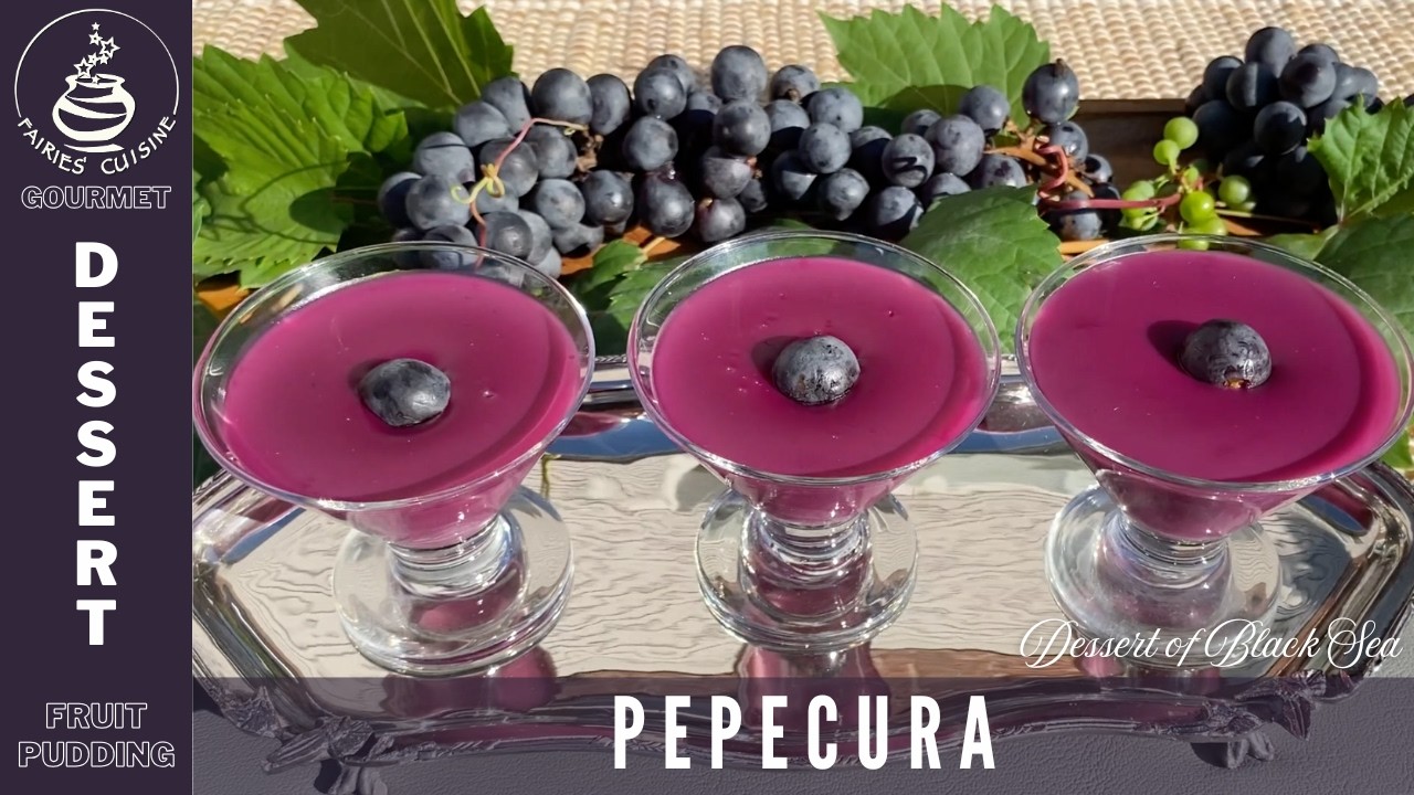 PEPECURA: GRAPE JUICE PUDDING
