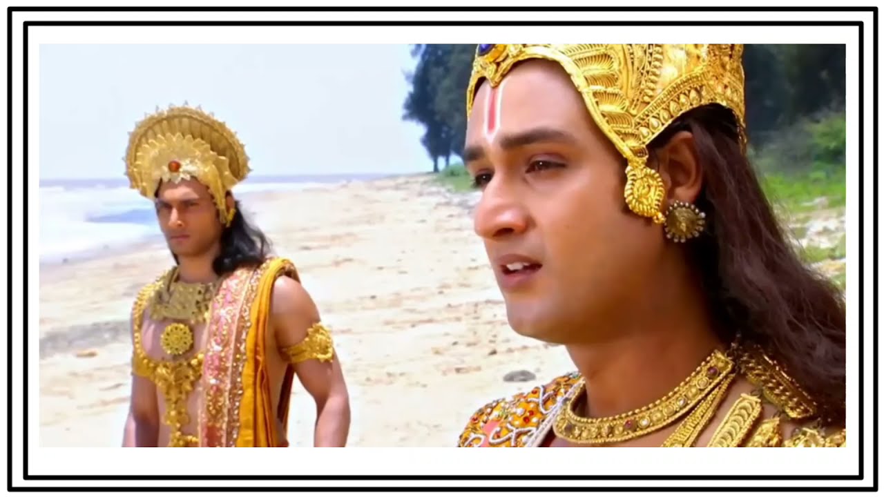 conversation between krishna and karna kannada .mahabharat video kannada