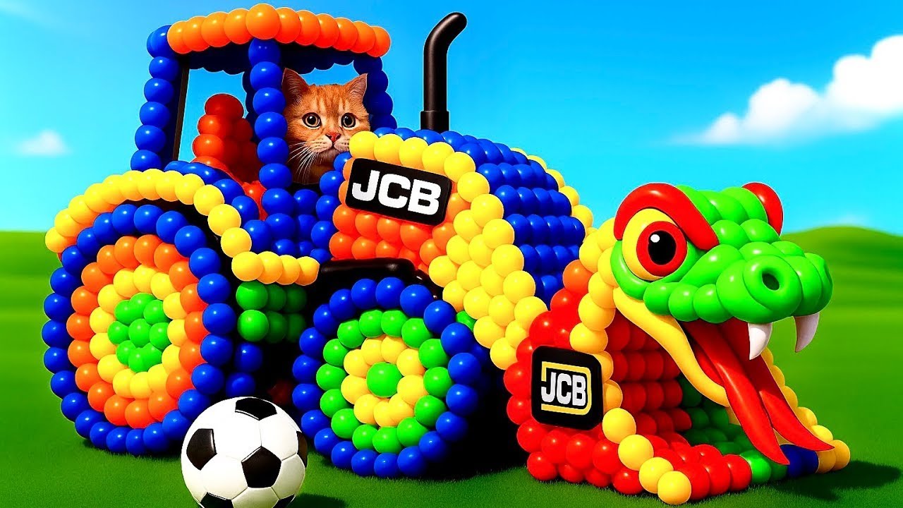 Long Slide Game with Cow Elephant Gorilla Hippopotamus Tiger 3d Animal Game Funny 3d Animals