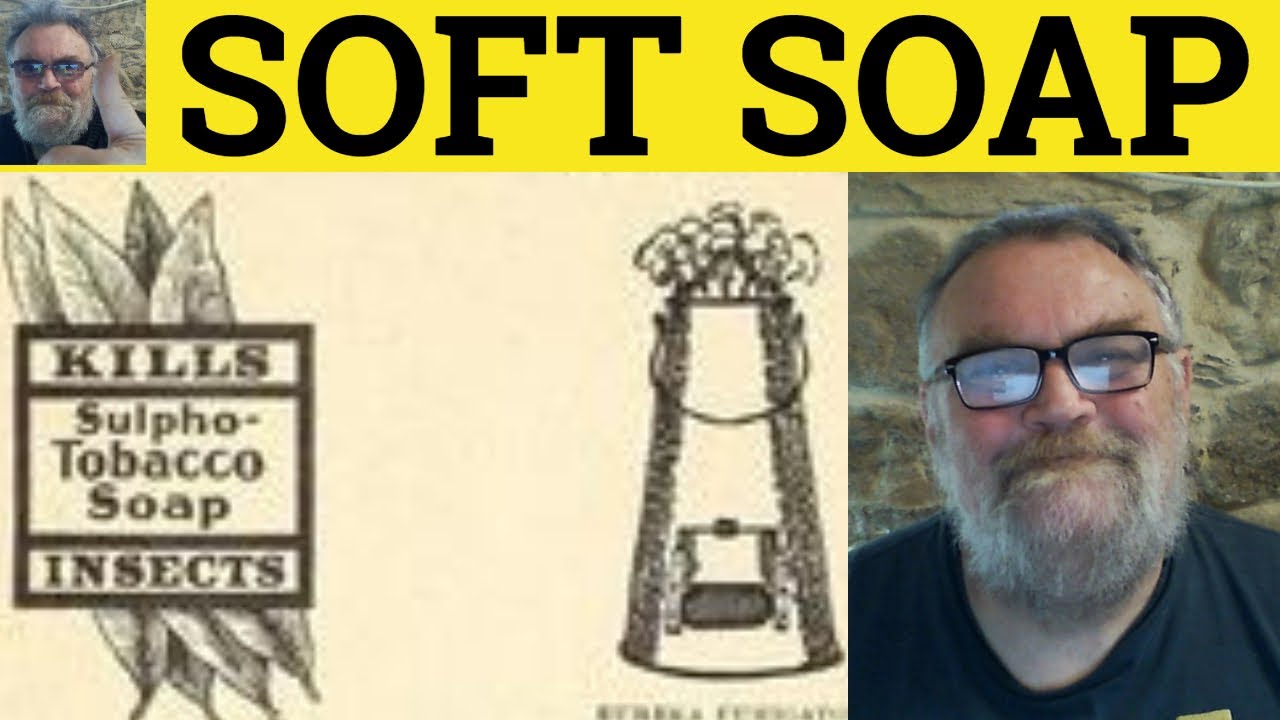 🔵 Soft Soap Meaning - Soft-Soap Examples - Soft Soap Definition - Flattery - Soft Soap
