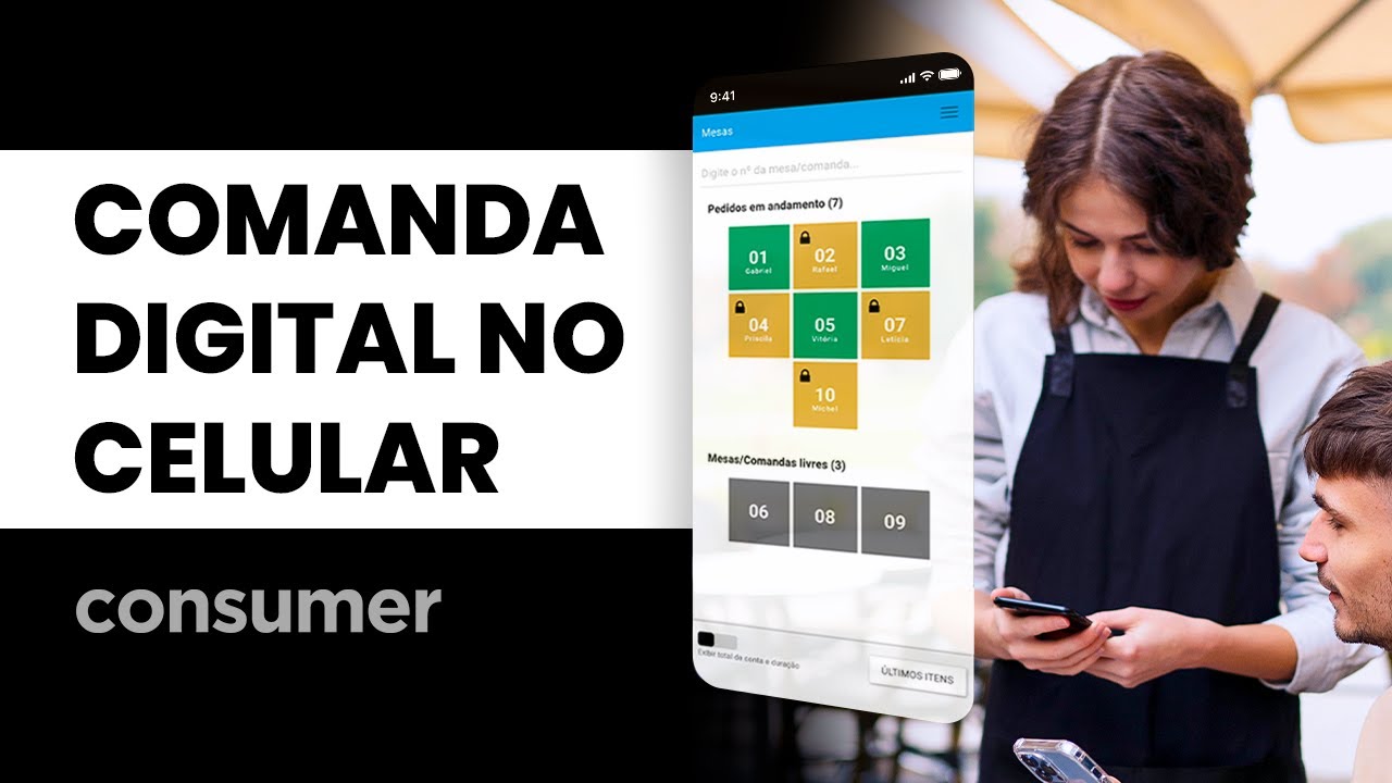 Comanda Digital no Celular | Consumer