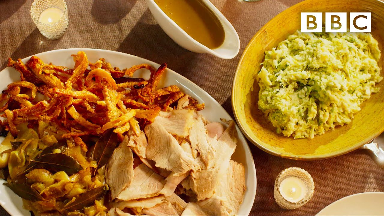 Mary Berry's heavenly slow-roast pork w/ Colcannon mash - BBC