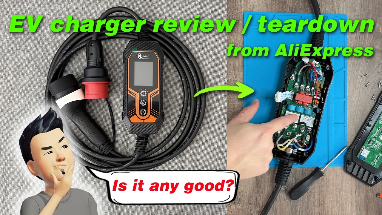 Дешевое зарядное устройство для электромобилей с AliExpress / распаковка / разборка