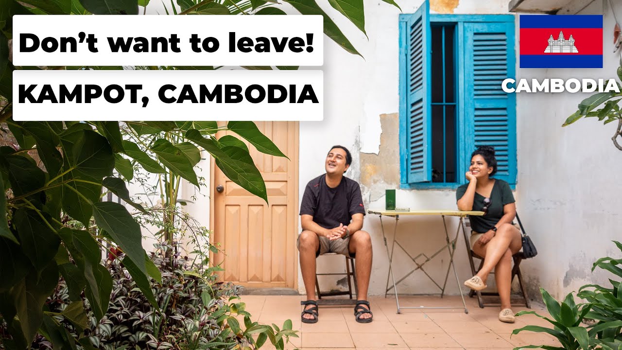 KAMPOT IS AWESOME! 🤩 (Must visit in Cambodia | Mexican food | Best retirement for expats in Asia)