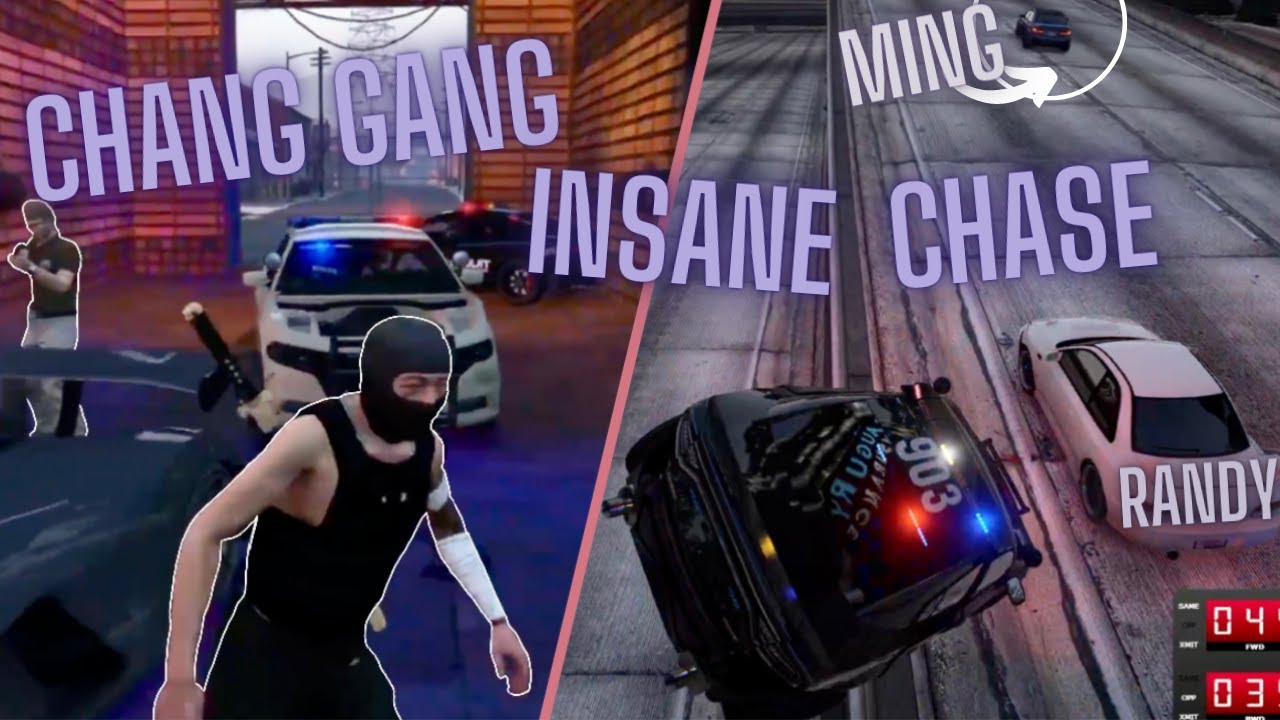 Randy's INSANE pits save the boys in this WILD PD Chase (multiple POVs)