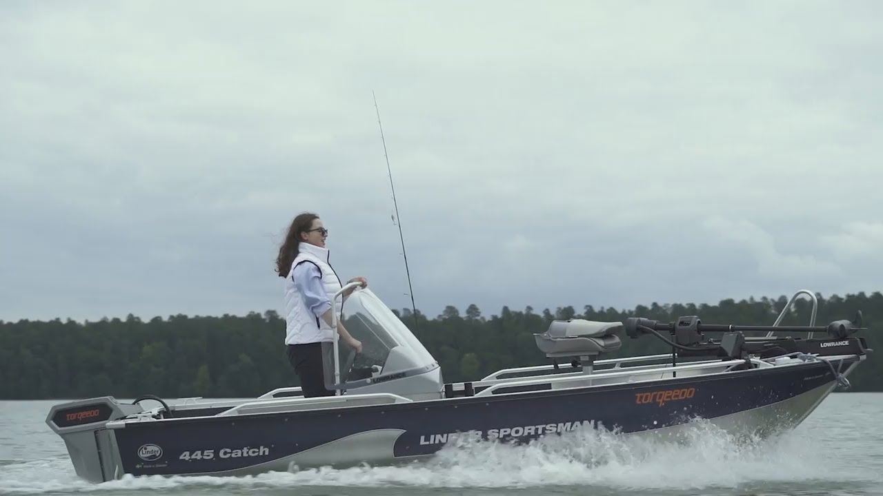 Алюминиевая лодка Linder 445 Catch