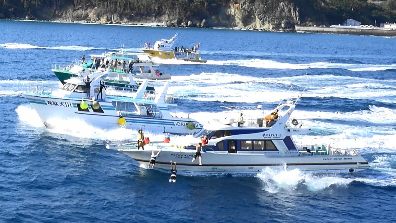「おがさわら丸」父島出港　感動のお見送り　2020/2/28
