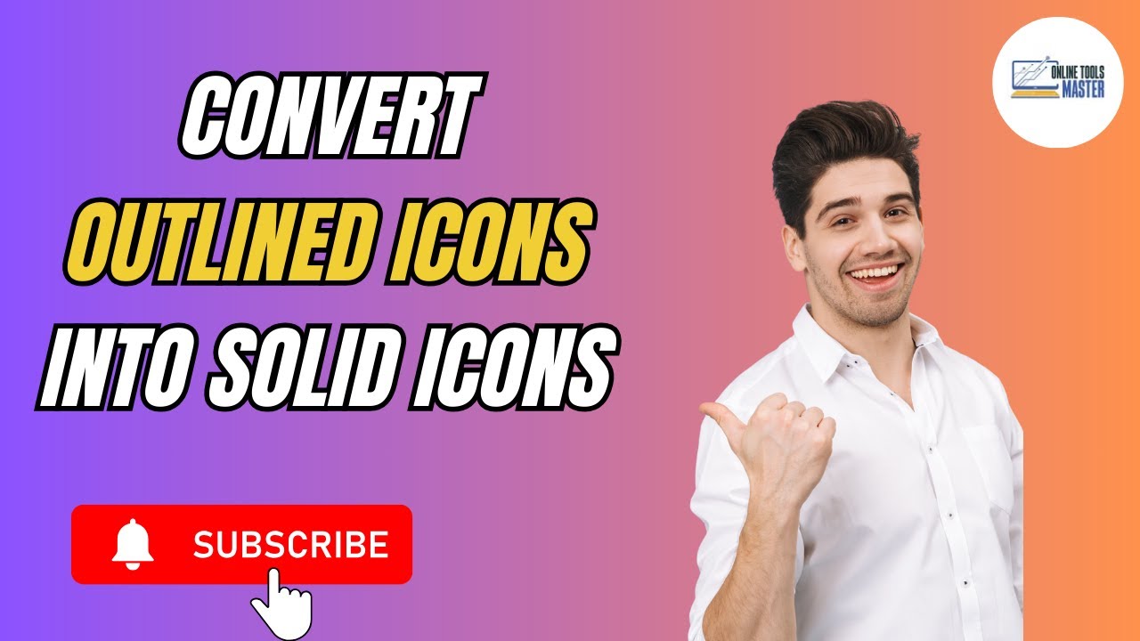 Outlined to Filled Icon Converter for Designers | OnlineToolsMaster