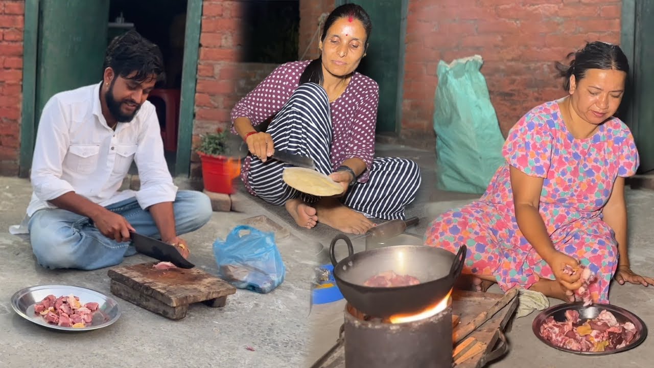 At Home of Elder Sister//Old House of Himesh// Himeshko dedekoma pauna//Himesh Megha Official
