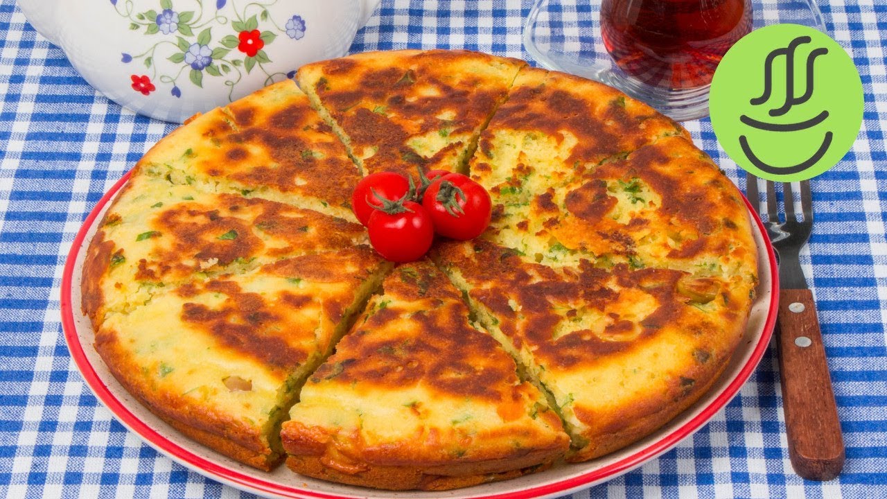 5 Dakikada✔️Fırın Gerektirmeyen Efsane KAHVALTILIK👍 - Tavada TUZLU KEK - Bu tarife Bayılacaksınız