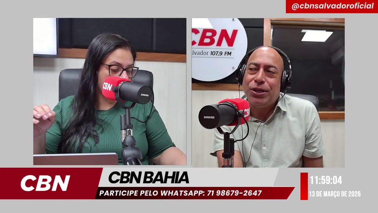 CBN BAHIA | 13/03/2026 | Participe pelo WhatsApp (71) 98679-2647