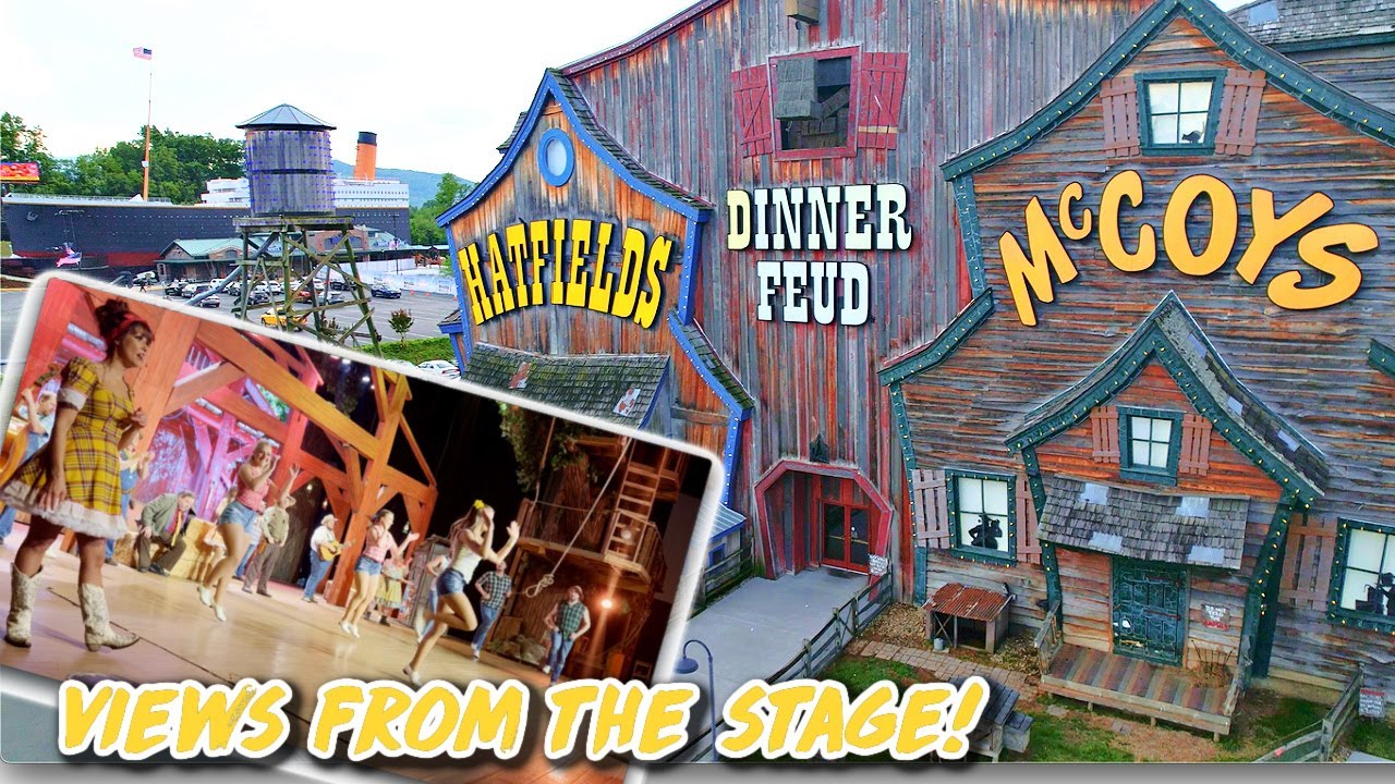 HATFIELD & MCCOY DINNER FEUD Filming From The Wings At Hatfield & Mccoy