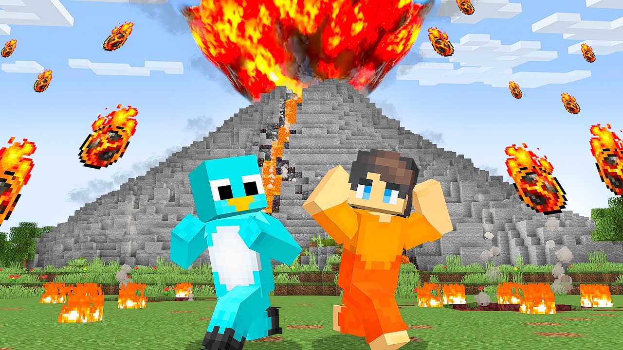 Pranking My Friends With //DISASTER in Minecraft