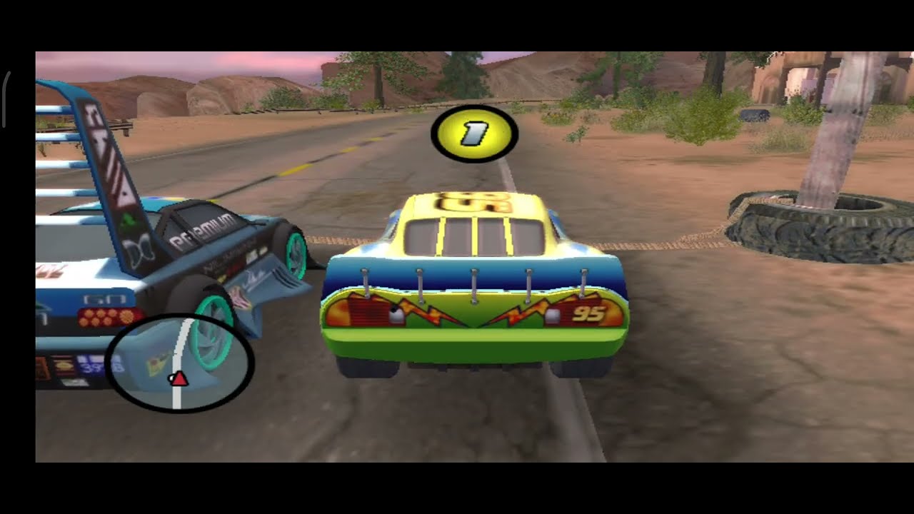 Cars El Videojuego Wii Gameplay #1