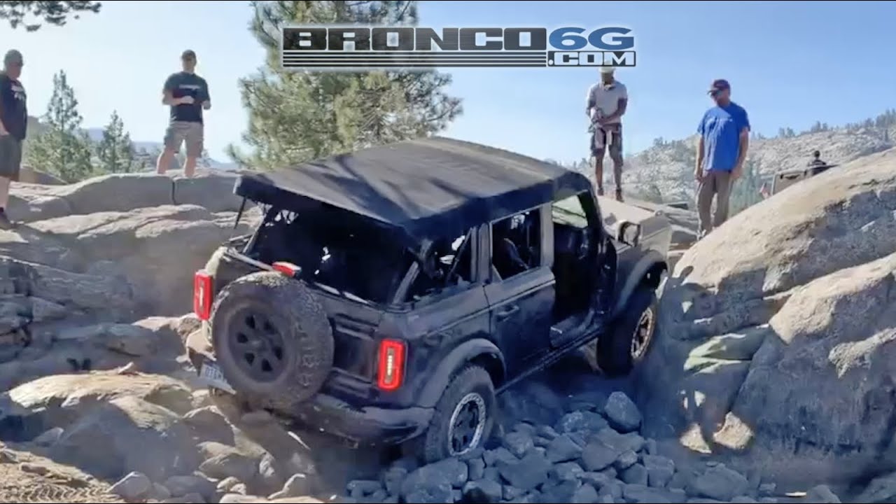 2021 Ford Bronco Badlands on Rubicon Trail - Bronco6G.com