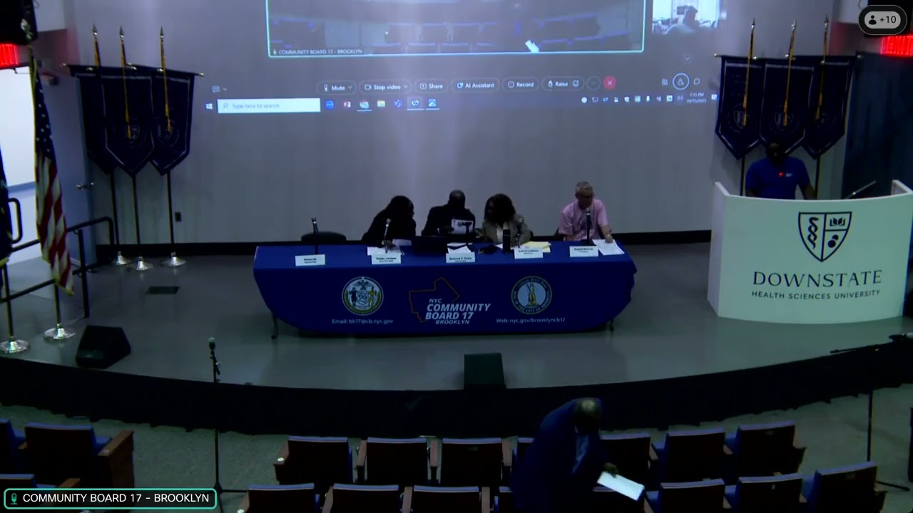 PUBLIC HEARINGGENERAL BOARD MEETING 10/19/25