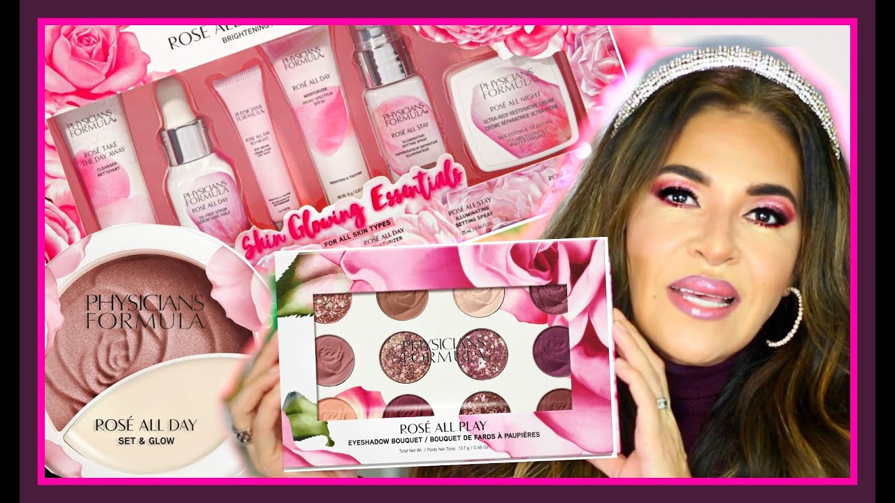 New Physicians Formula | Rose All Play Eyeshadow Bouquet | Rose All Day Glow Squad |