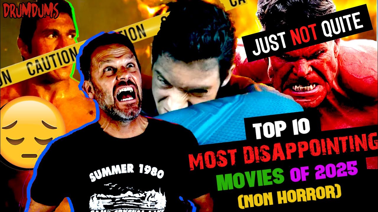 🚨 Top 10 MOST DISAPPOINTING NON HORROR Movies of 2025 (And Some of the Worst) 😔