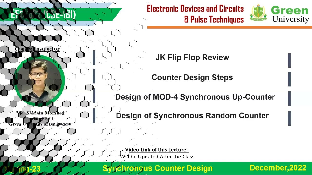 Design of Synchronous Counter