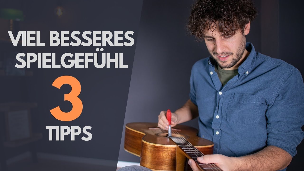 Wieso hab ich das nicht früher gemacht? Gitarre selber einstellen