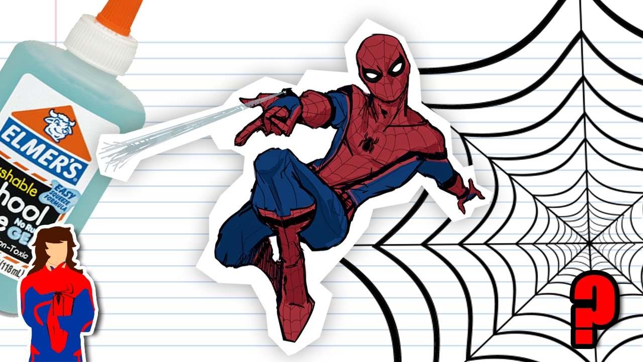 What Is SPIDEY'S WEBBING Made From? - Science Behind Superheroes