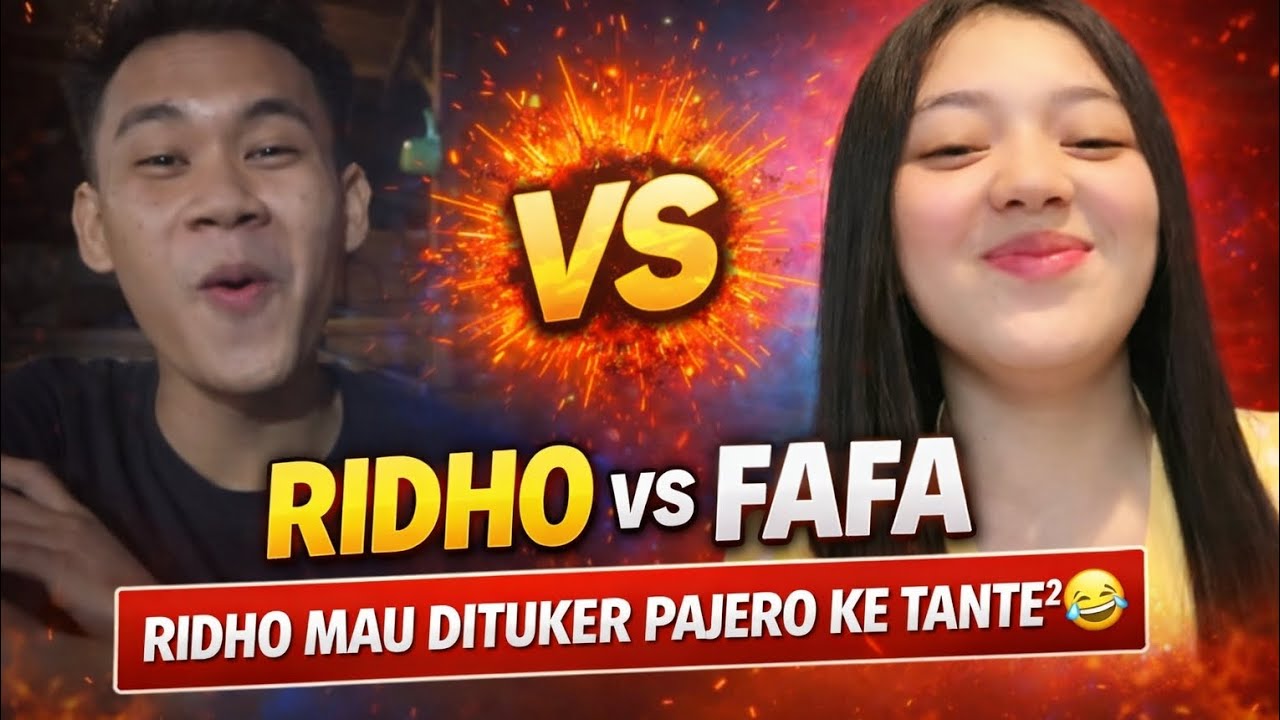RIDHO VS FAFA LIVE‼️ Mau Ditukar Pajero ke Tante² 🤣 Endingnya Bikin Ngakak Parah!