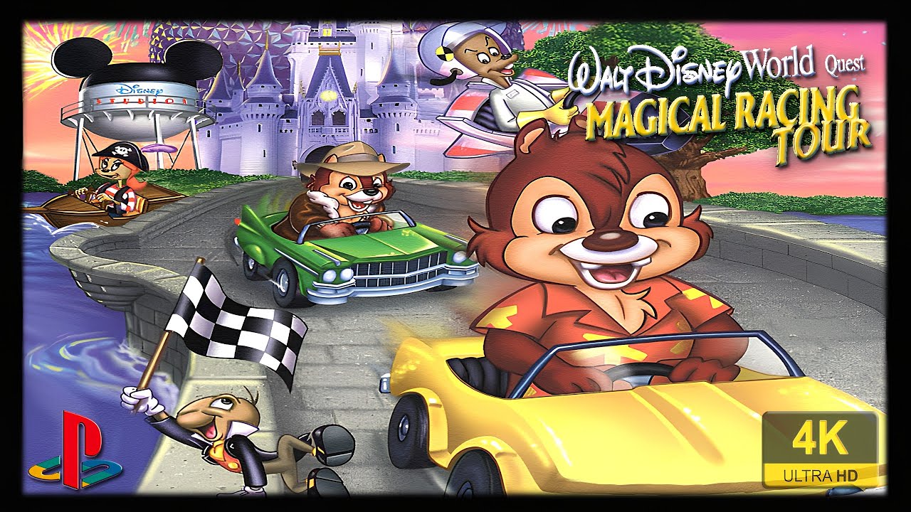 Walt Disney World Quest - Magical Racing Tour | 4K60ᶠᵖˢ | Longplay (PlayStation 1)