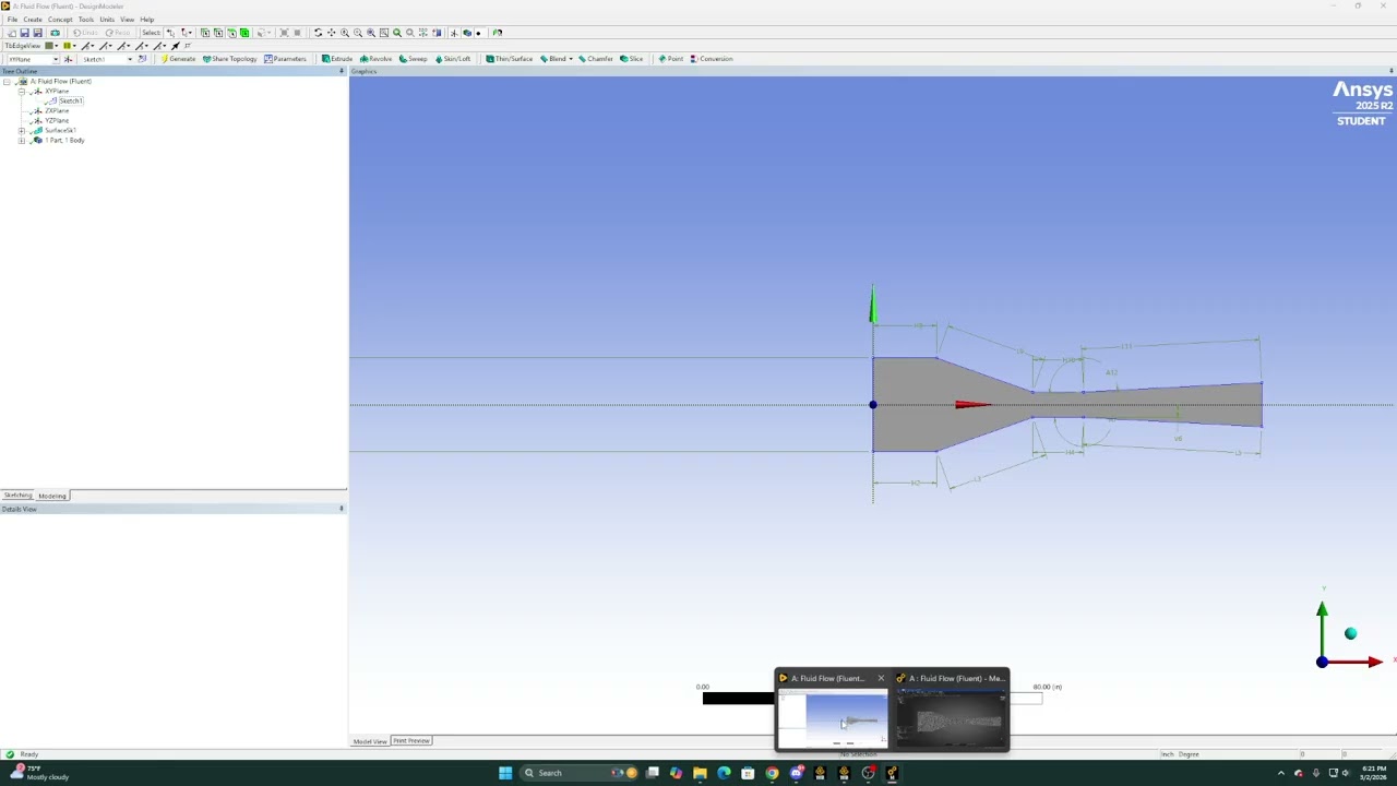 Project 1 Ansys Fluent- Fundamentals of Aerodynamics