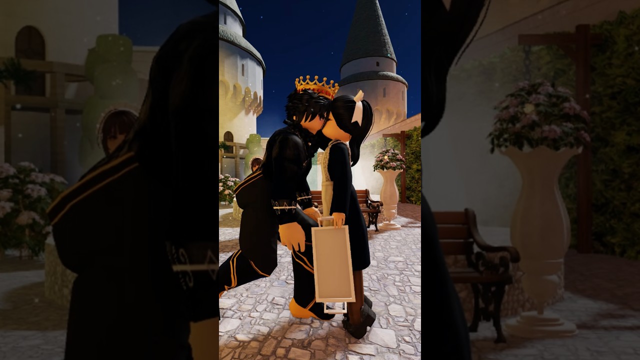 LA CRIADA SE ROBÓ MI REY!😡👑 #roblox #roleplay #robloxshorts #robloxedit