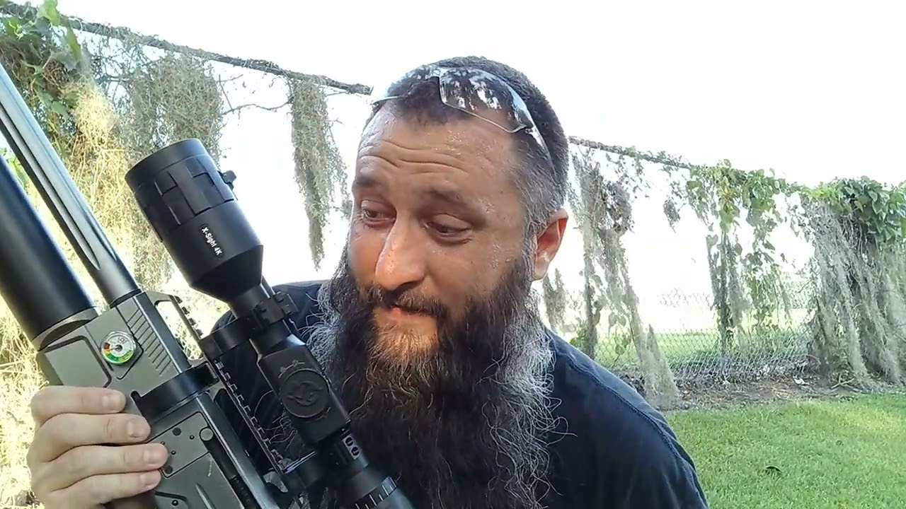 link for rifle in description below...#floridaman #airgun #s45 #texoma