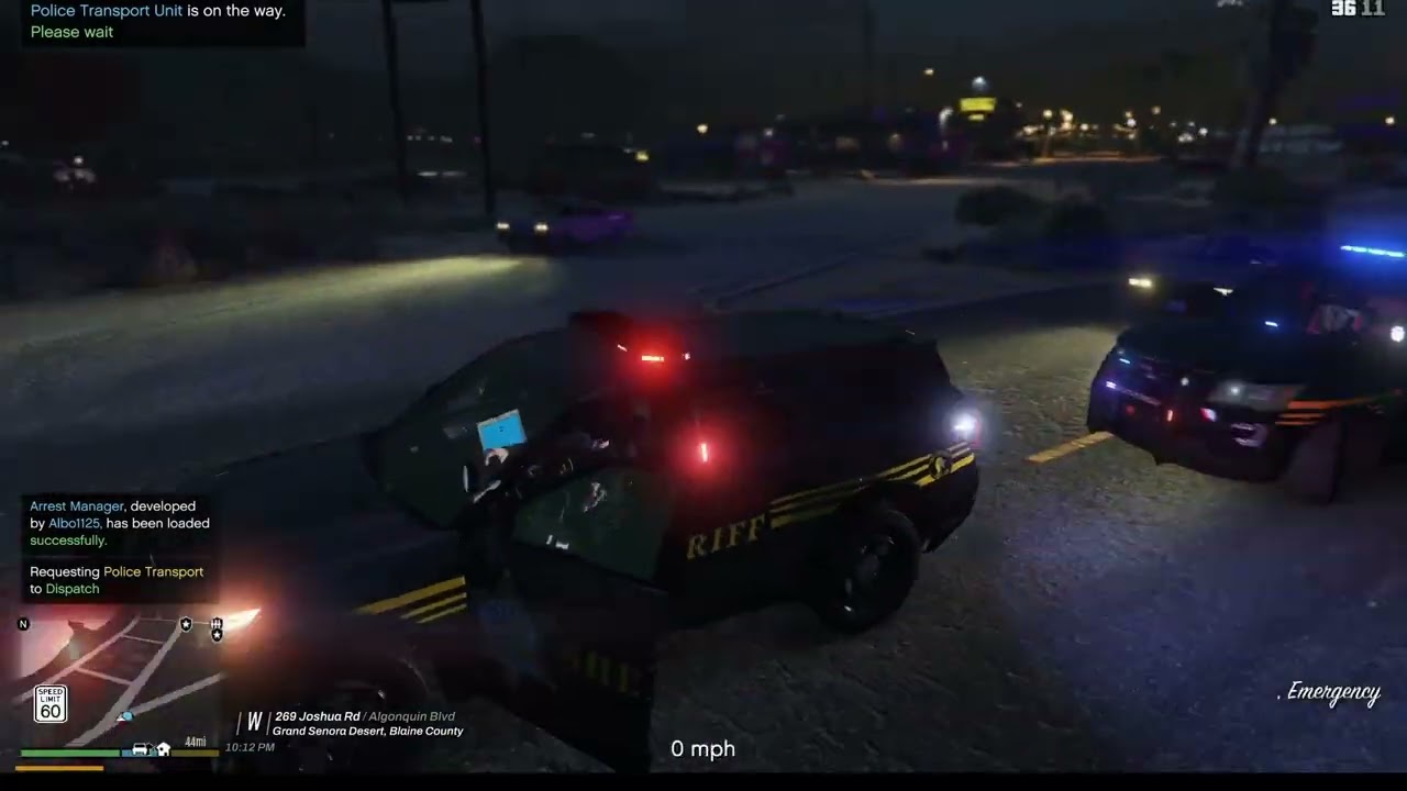 License Plate Checkpoint LSPDFR GTAV Sandy Shores Sheriff