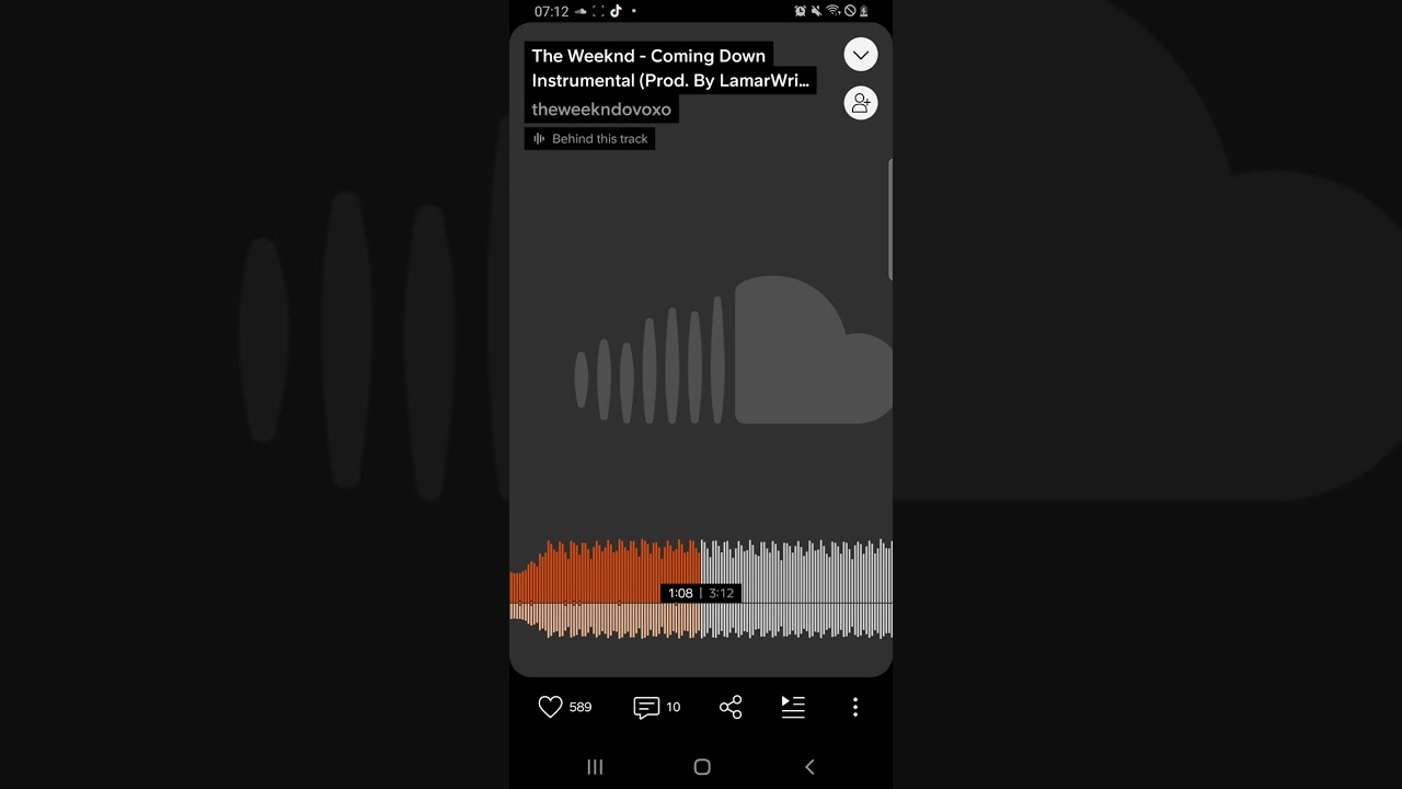 the weeknd coming down♡