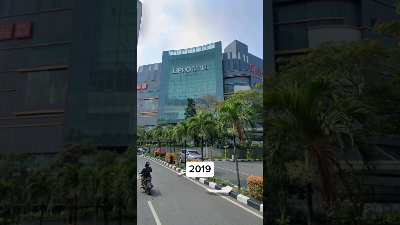 Lippo Mall Puri Jakarta Barat Time Lapse From Year to Year #shorts #short #jakarta #timelapse