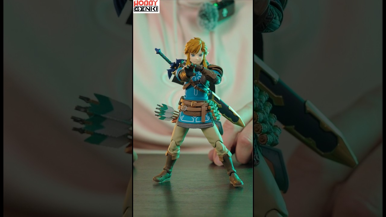 Quick Unboxing 🧝‍♂️⚔️ Link Figma Tears of the Kingdom 🏇 🏹 