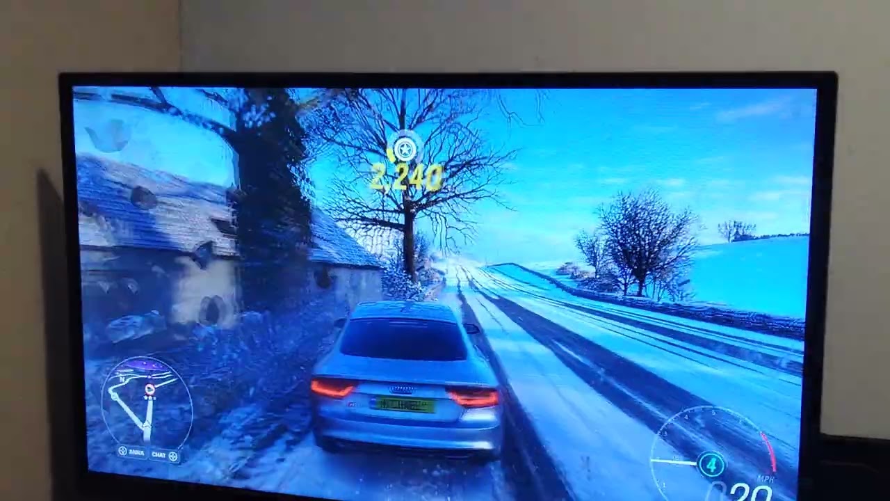 Driving a Audi RS7 in forza horizon 4 