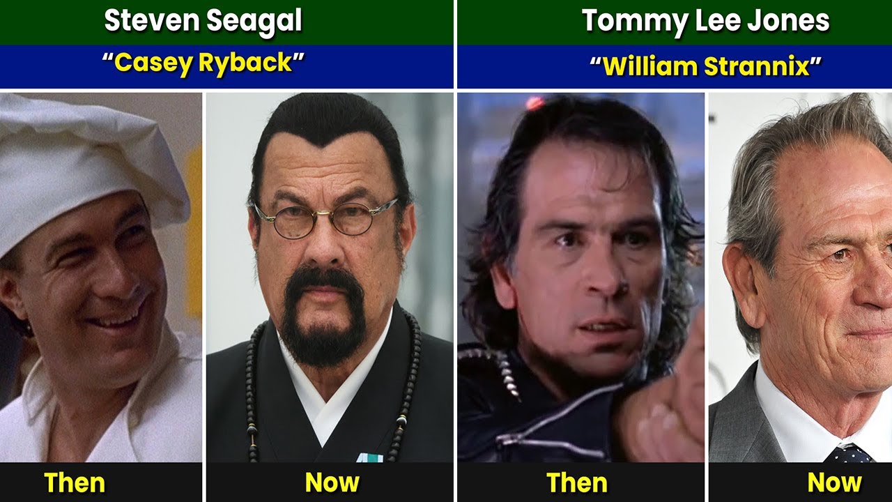 Under Siege (1992) Cast Then and Now 2024