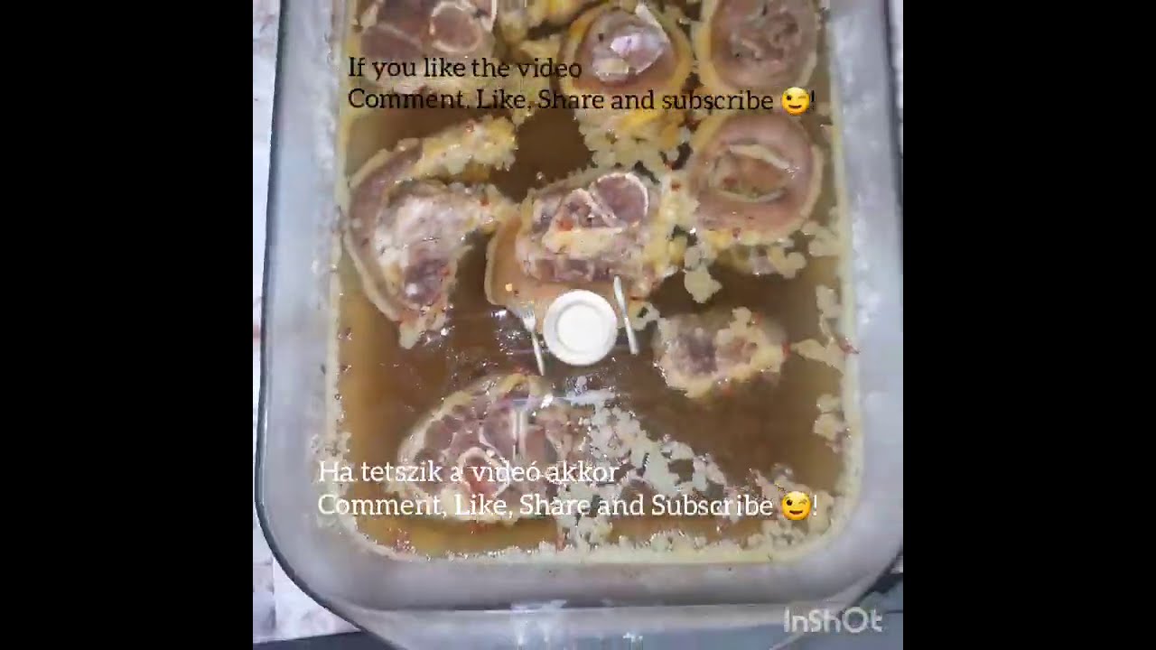 Kocsonya magyar hagyom&aacute;nyos recept - Kocsonya traditional Hungarian recipe