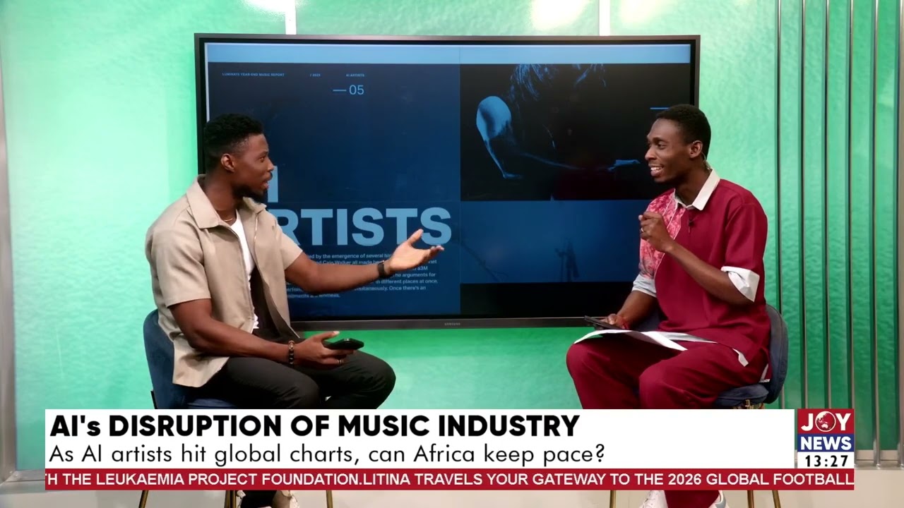 As AI artists hit global charts, can Africa keep pace? | Showbiz on Market Place