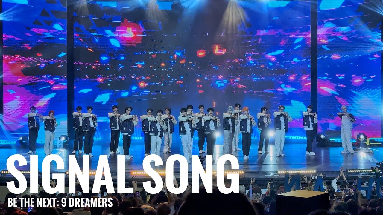 051025 Be The NEXT: 9 Dreamers 'NEXT TO YOU' Signal Song Performance