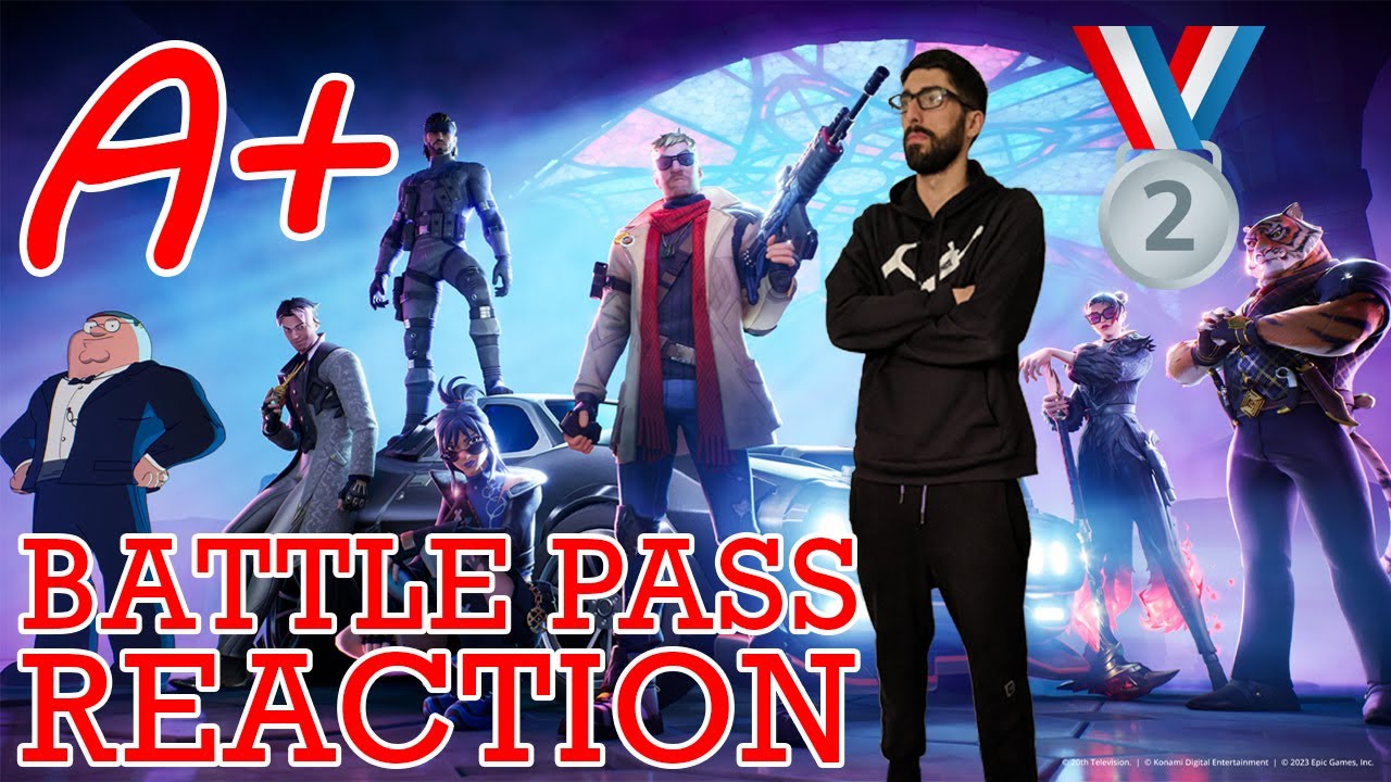 2nd Best Battle Pass Ever | Fortnite Chapter 5 Season 1 Battle Pass Reaction